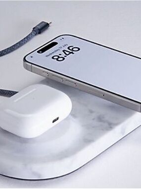 Einova Dual Classic Stone (white)
 Braided USB-C Charging Cable